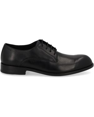 BOSS Leather Loafer - Black