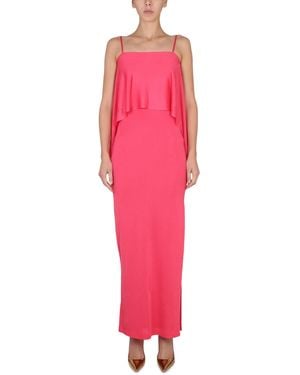 Tom Ford Dress With Ruffles - Pink