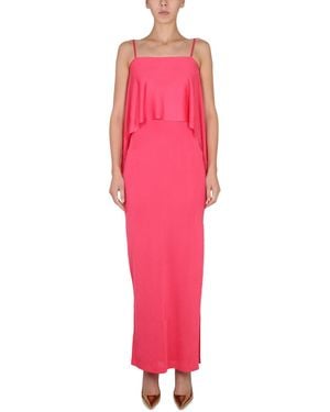 Tom Ford Dress With Ruffles - Pink