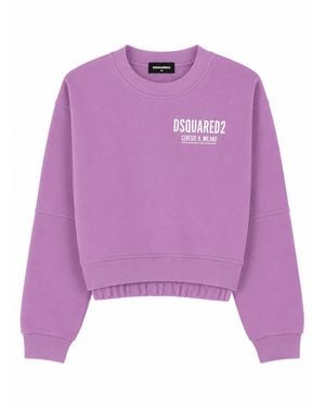 DSquared² Sweatshirt - Purple