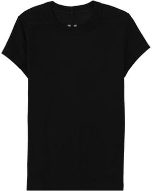 Rick Owens T-Shirt "Cropped Level T" - Black