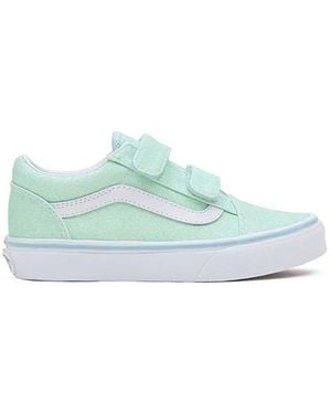 Vans Uy Old Skool V Glitter Pastel - Blue