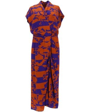 Dries Van Noten Dress Dilian - Red
