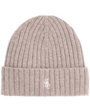 Sporty & Rich Sporty Cap With Logo - Brown