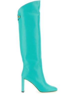 Skorpios Adriana Boot in Green | Lyst