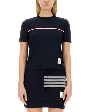 Thom Browne T-Shirt - Blu