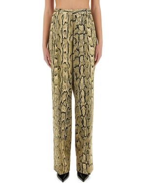 Dries Van Noten Jacquard Pants - Green