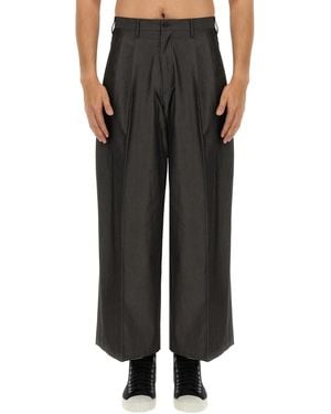 A.I.E. Wide Fit Trousers - Black