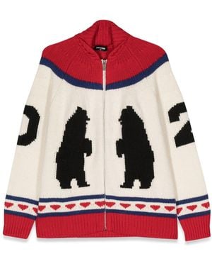 DSquared² Shirt With Zip - Red