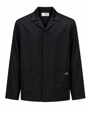 MM6 by Maison Margiela Camicia Pigiama - Black