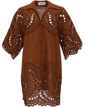 Charo Ruiz Blusa "Tao" - Brown