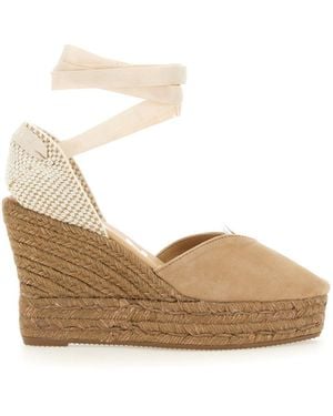 Manebí Wedge Espadrilles - White