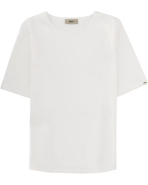 Herno Split T-Shirt - White