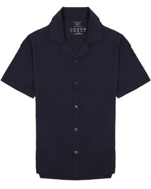 ARCHIVIUM BE UPDATED Camicia Con Collo Bowling - Blue