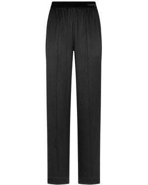 Tom Ford Silk Pajama Pants - Black