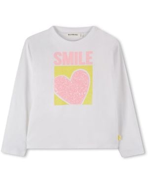 Billieblush "Heart Smile" T-Shirt - White