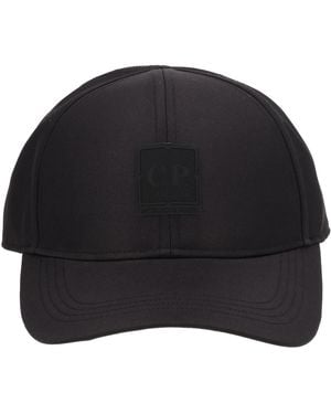 C.P. Company Polyester Hat - Black