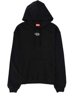 DIESEL Felpa "S-Norm-Hood-Iod" - Black
