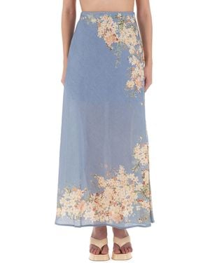 Zimmermann Cascadian Skirt - Blue