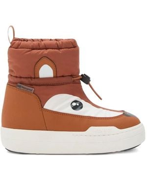 Moon Boot "Jr Park Mid Animal" Boots - Brown