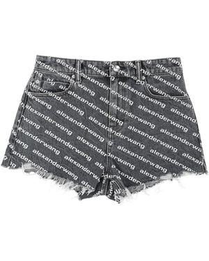 Alexander Wang Denim Shorts - Black