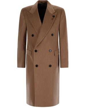 Lardini Cappotto Doppiopetto - Brown