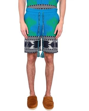 Alanui Piquet Bermuda - Blu