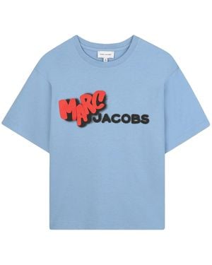 Marc Jacobs T Shirt With Logo - Blue