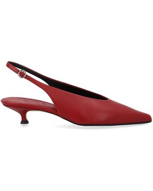 Aeyde Solid Court Shoes - Red