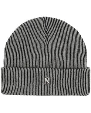 Represent Ribbed Beanie - Grey
