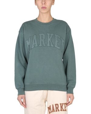 Market Vintage Wash Sweatshirt - Green
