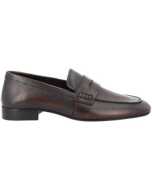 Dries Van Noten Leather Loafer - Gray