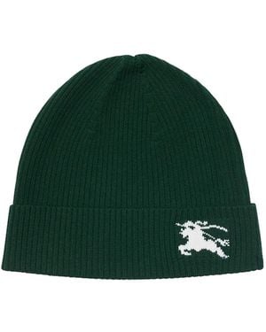 Burberry Ekd Rib Beanie - Green
