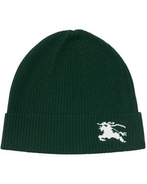 Burberry Ekd Rib Beanie - Green