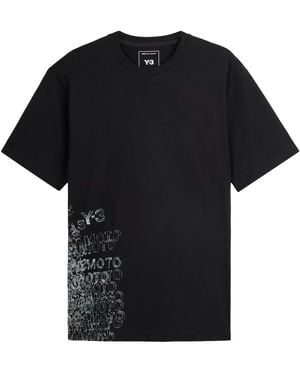 Y-3 3 T-Shirt "Gfx" - Black