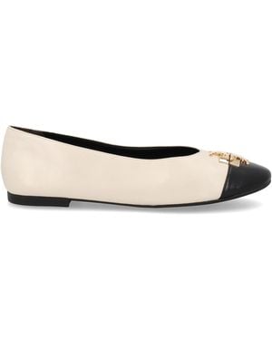 Tory Burch Ballerina "Charlie" - Natural