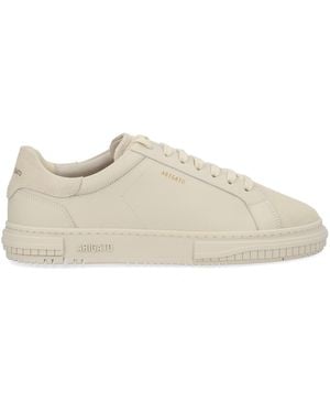 Axel Arigato Leather Suede Trainer - Natural