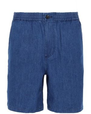 A.P.C. A. P.C. Classic Cotton Shorts - Blue