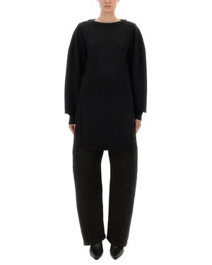 Lemaire Shirt With Slits - Black