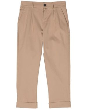 Fendi Pantalone Gabardine Stre - Neutro
