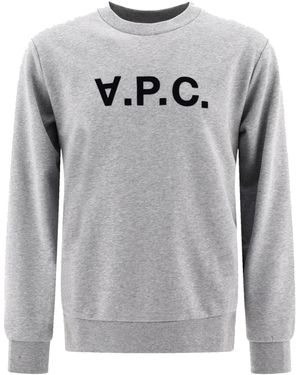 A.P.C. Sweatshirts - Grey