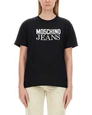 Moschino T-Shirt Con Logo - Nero