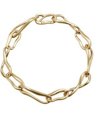 Cult Gaia Multicolour Brass Metal Necklace - Metallic