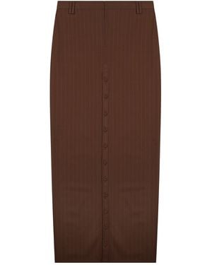 Jean Paul Gaultier Elegant Mini Skirt For - Brown