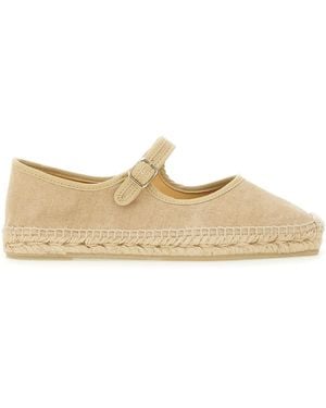 Castañer Round-Toe Espadrilles - Natural