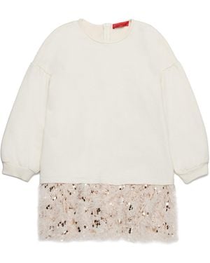 MAX&Co. Knit Sheath Dress - White