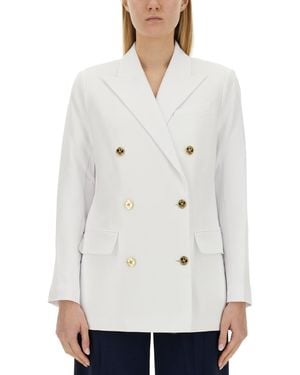 MICHAEL Michael Kors Double-Breasted Jacket - White
