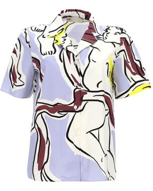 Tory Burch Printed Shirt - White