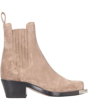 Buttero Dalton Suede Boots - Natural