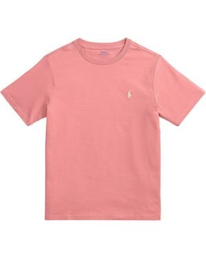 Polo Ralph Lauren T-Shirt With Logo - Pink